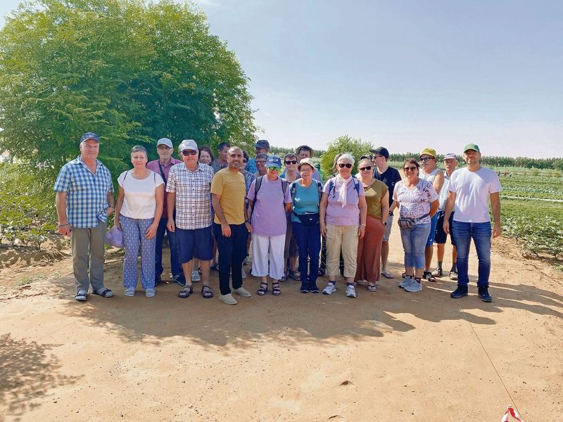 Eintauchen in eine fremde Landwirtschaftswelt: Eine 24-köpfige Gruppe von Leserinnen und Lesern der BauernZeitung bereiste im Winter die Vereinigten Arabischen Emirate.
