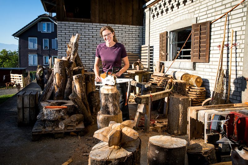 «SRF bi de Lüt – Landfrauenküche»: Beim Kochen wurde es bei Eveline Villiger richtig heiss