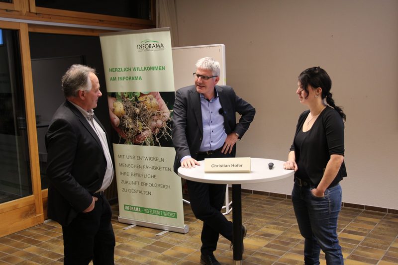 Das Bäregg-Forum zeichnet für die Zukunft der Emmentaler Landwirtschaft Sonne und Wolken