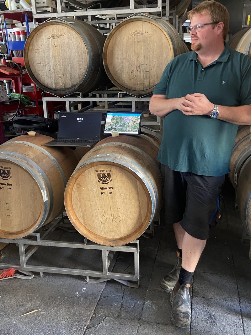 Cloud-Programm erleichtert den Alltag im Weingut