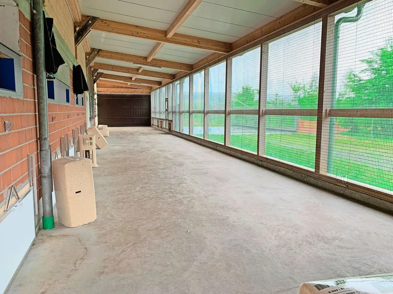 Der Wintergarten: Grundsätzlich sei der Umbau günstiger als ein Neubau gewesen, doch die nötigen Anpassungen dürfe man nicht unterschätzen.