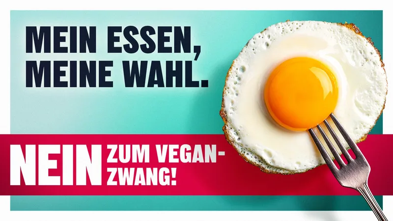 «Diese Initiative führt faktisch zu einem Vegan-Zwang», sagt Martin Rufer