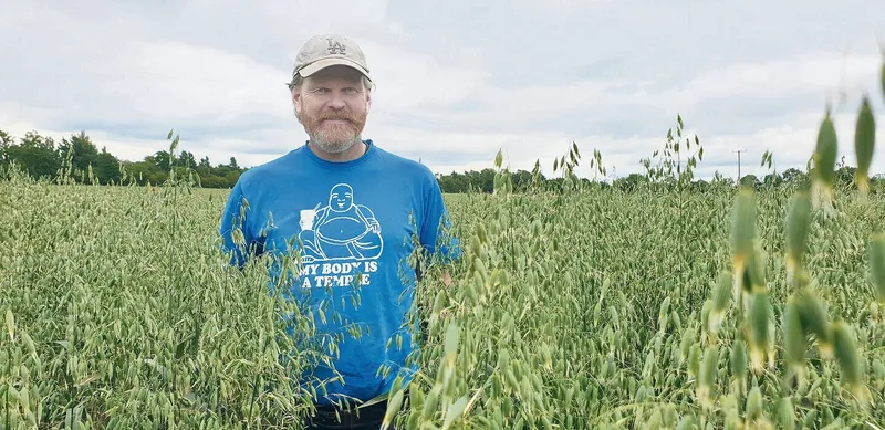 Kevin Scully ist der einzige Ire, der Biohafer anbaut, traditionell verarbeitet und das Endprodukt glutenfrei anbieten kann.