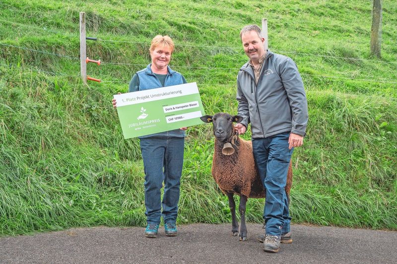 Doris und Hanspeter Blaser haben ihren Kleinbetrieb umstrukturiert.