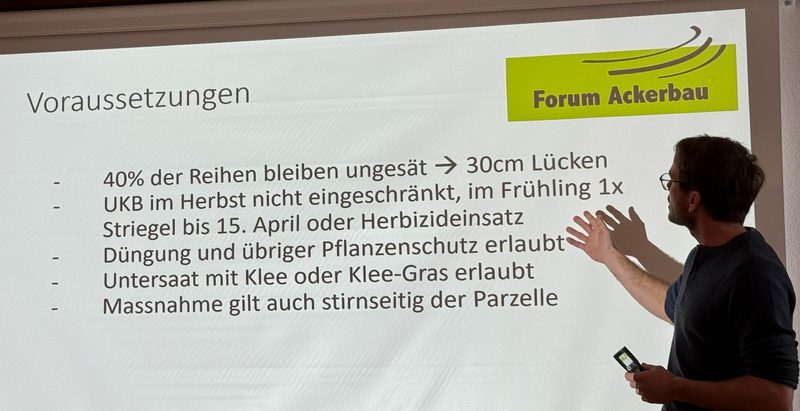 «Das Saatgetreide hat eine ausserordentliche Keimfähigkeit»