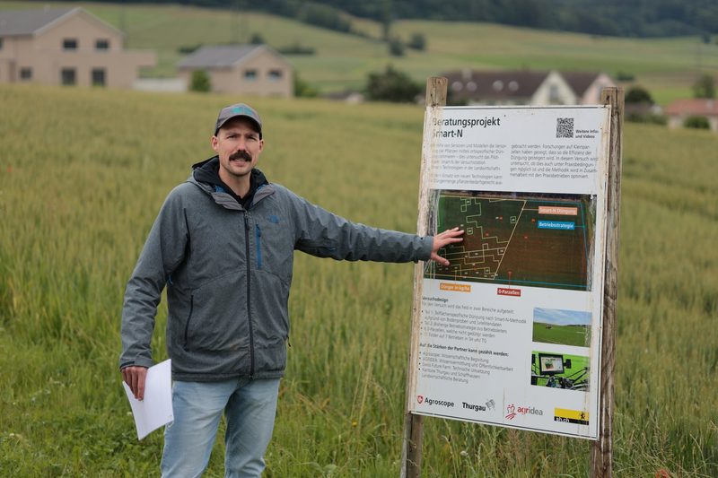 Sie forschen jetzt, an der Landwirtschaft von morgen
