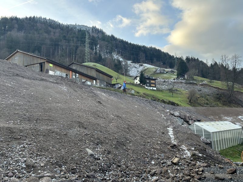Der Erdrutsch in Schwanden stellte das Leben von Familie Burki-Bommeli auf den Kopf