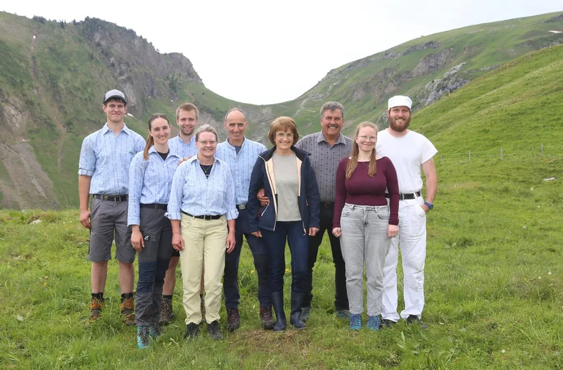 75 Jahre Vertrauen zwischen der Bauern- und der Älplerfamilie