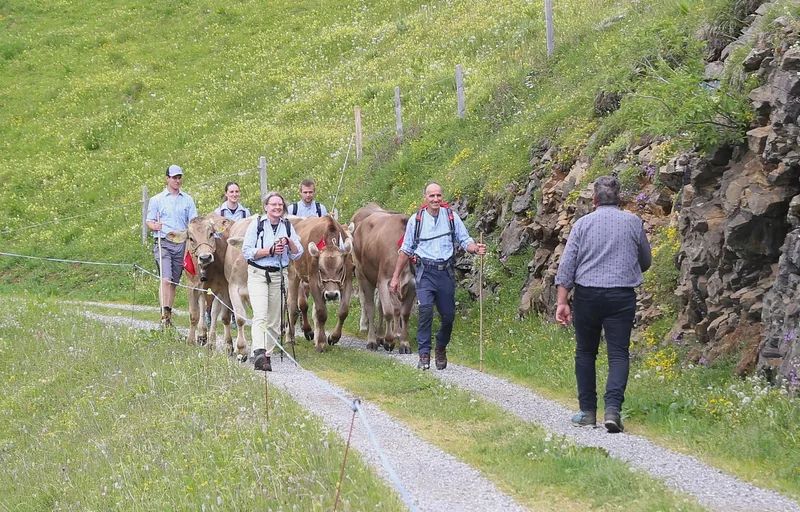 75 Jahre Vertrauen zwischen der Bauern- und der Älplerfamilie