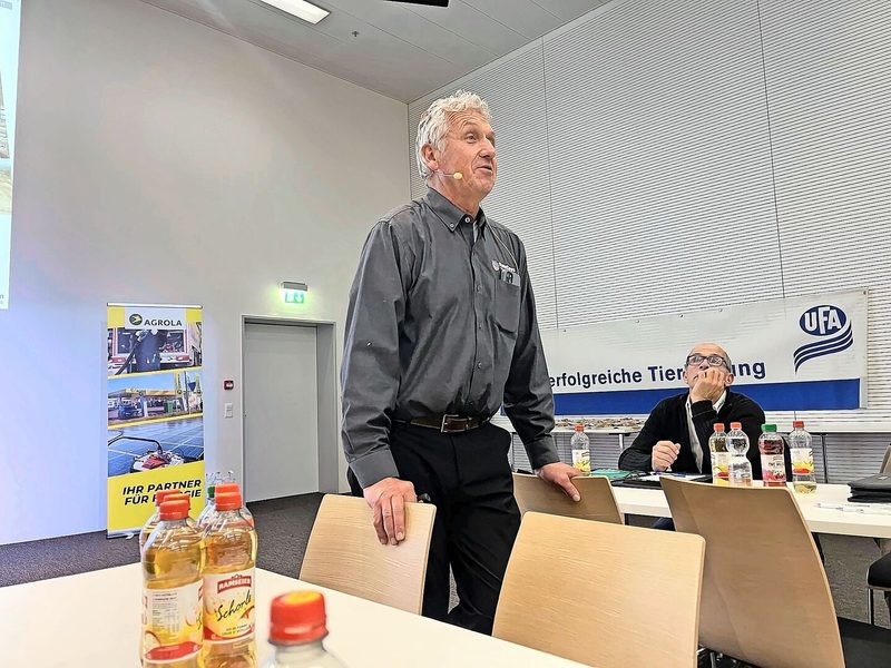 Im Element als Referent: Klauenprofi Karl Bürgi.
