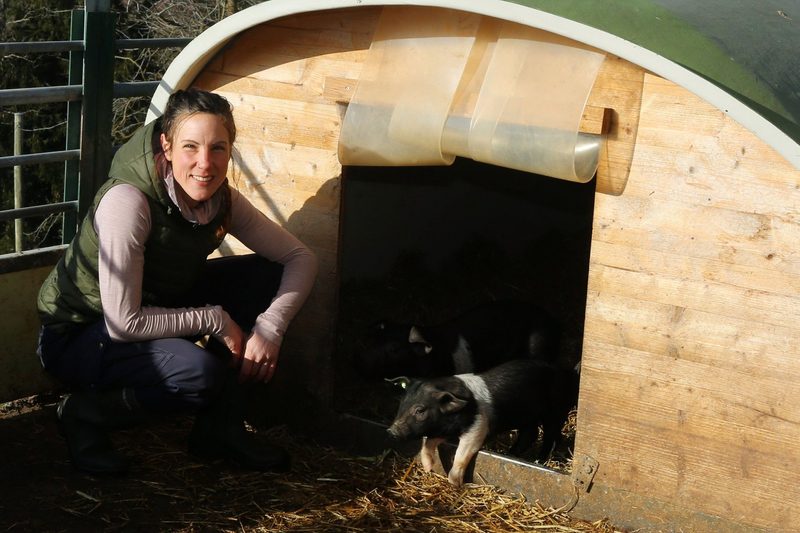 Frauen in der Landwirtschaft sollten sich mehr zutrauen, so Betriebsleiterin Silvia Ulrich