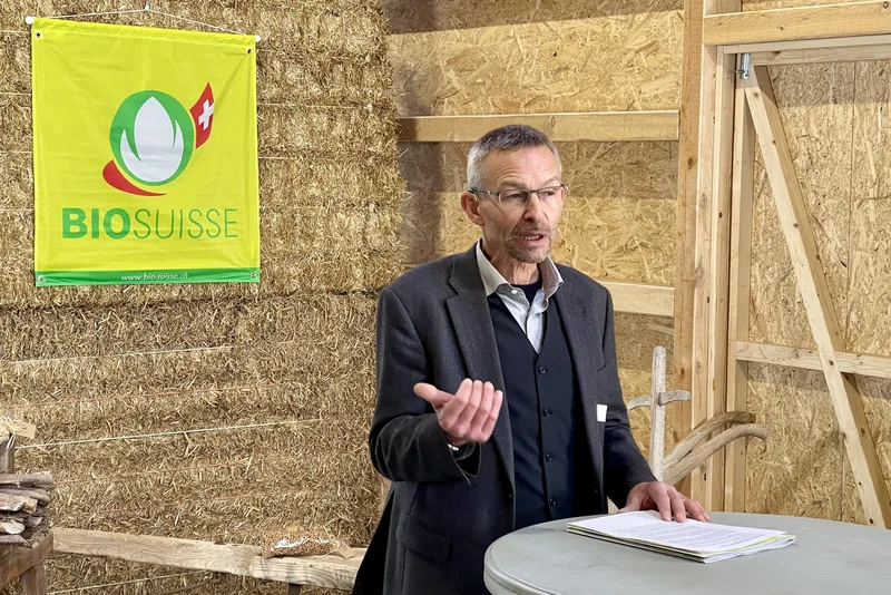 Urs Brändli, Präsident von Bio Suisse.