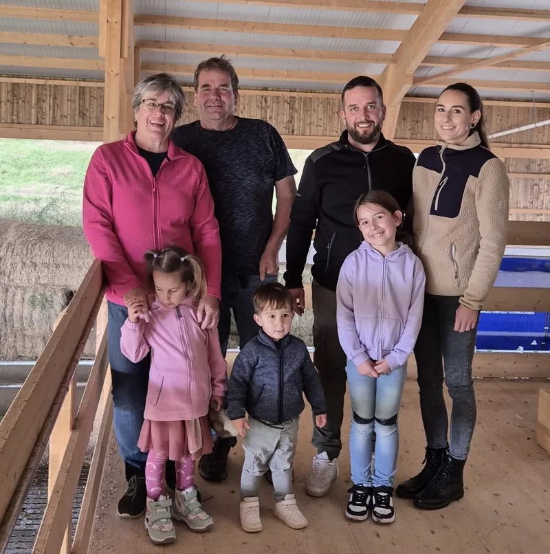 Erster Lely Astronaut A5 Next der Schweiz: Familie Sperisen melkt mit neuster Robotertechnik