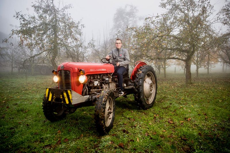 Massey Ferguson FE 35, der TraumTraktor von Silvan Blaser aus Hörhausen TG. Bild: Mareycke Frehner