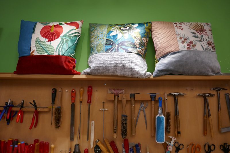 Upcycling: Grossmutters Sessel im neuen Look