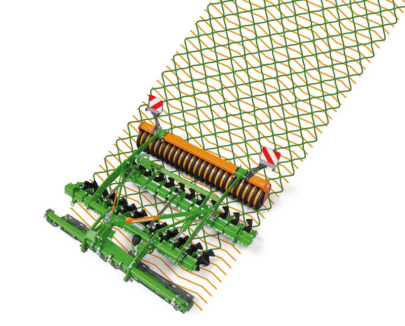X-Cutter von Amazone mischt Boden flach