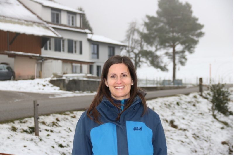 Die Bäuerin Annette Rieder hat ein Flair für Zahlen