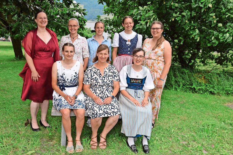 Die Absolventinnen aus dem Kanton Aargau.