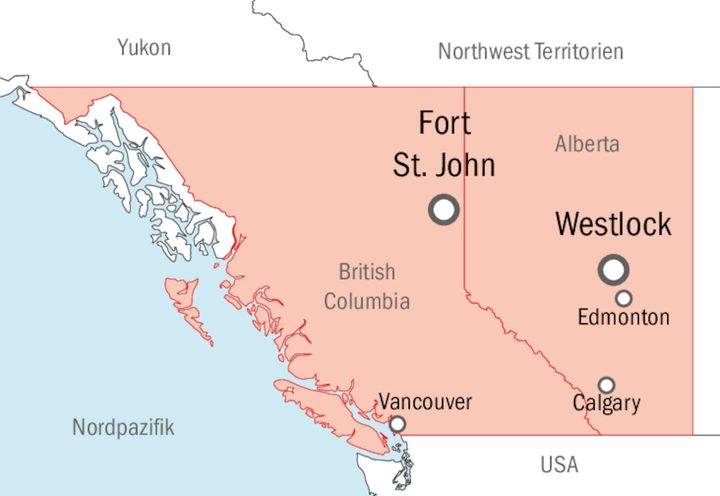 In Westkanada ist GVO-Raps kaum noch wegzudenken