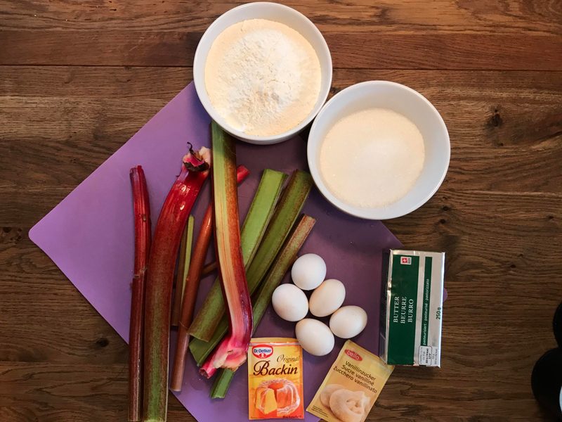 Feines Rezept und Verwendungsmöglichkeiten für Rhabarber