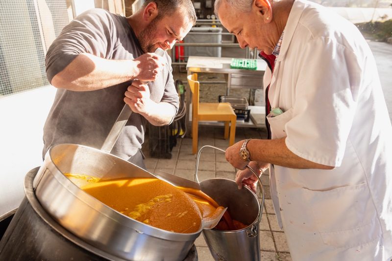 Tagebuch: Suppe, Sturm und Kälber