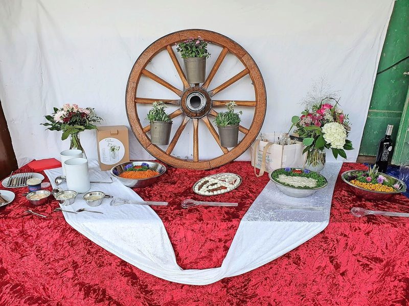 Ein Buffet, wie es sich der gelernte Käser vorstellt. Dome Schürchs Catering ist gefragt; er ist meist ausgebucht.