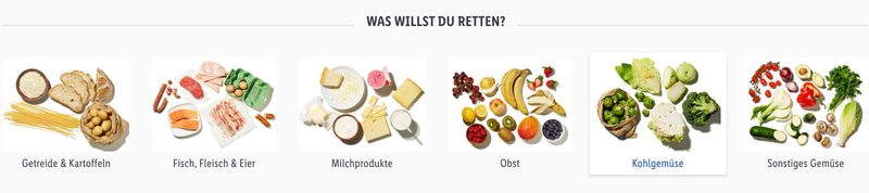 Food Waste: Schnell passende Rezepte finden