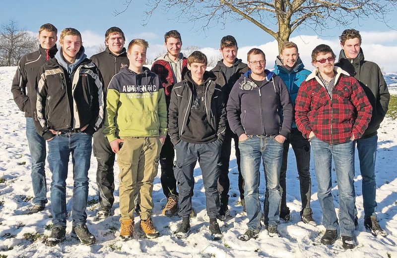 Die Klasse A der Zentralschweizer Agrarpraktiker(innen).