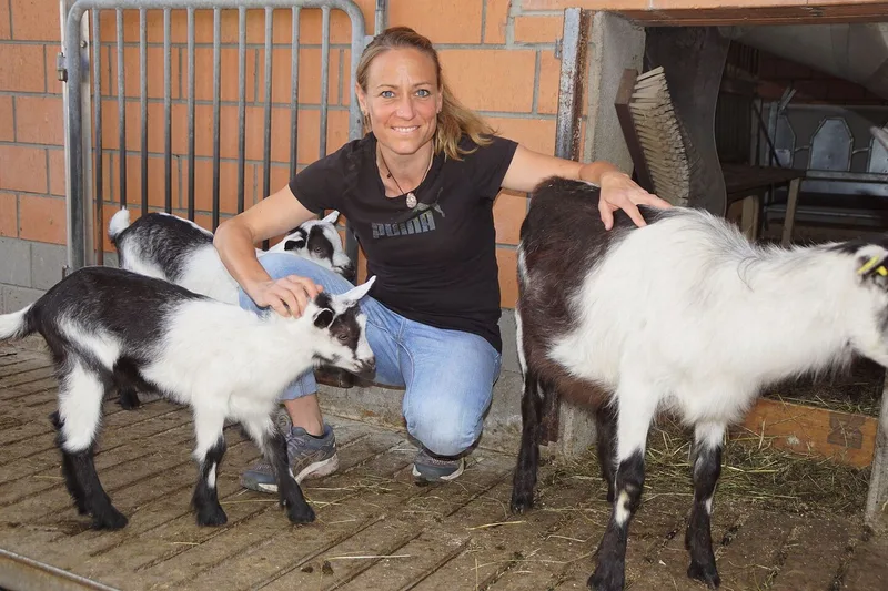 Die Jungtiere sowie laktierende Ziegen waren besonders von Würmern befallen,erklärt Jasmin Zürcher.