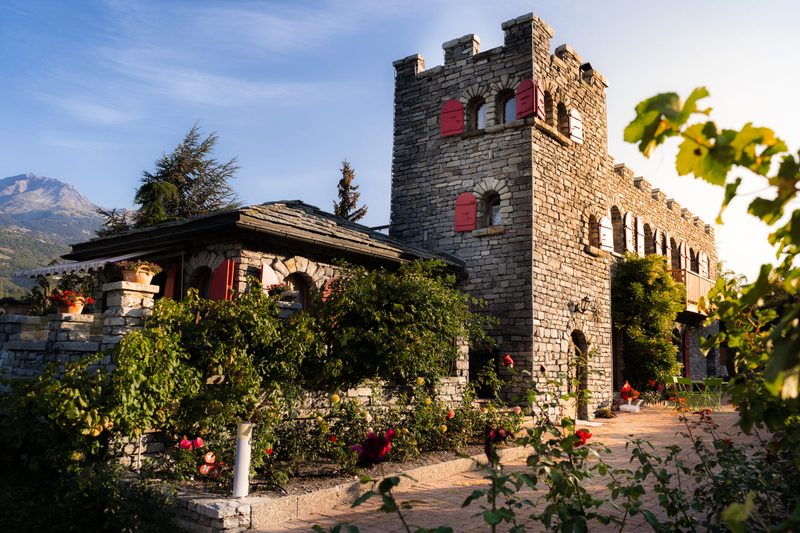 Castel de Daval in Sierre: Schlafen im Märchenschloss