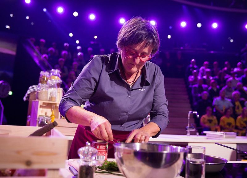 Die erste «Landfrauenküche» überhaupt – noch etwas steif und Pannen inklusive