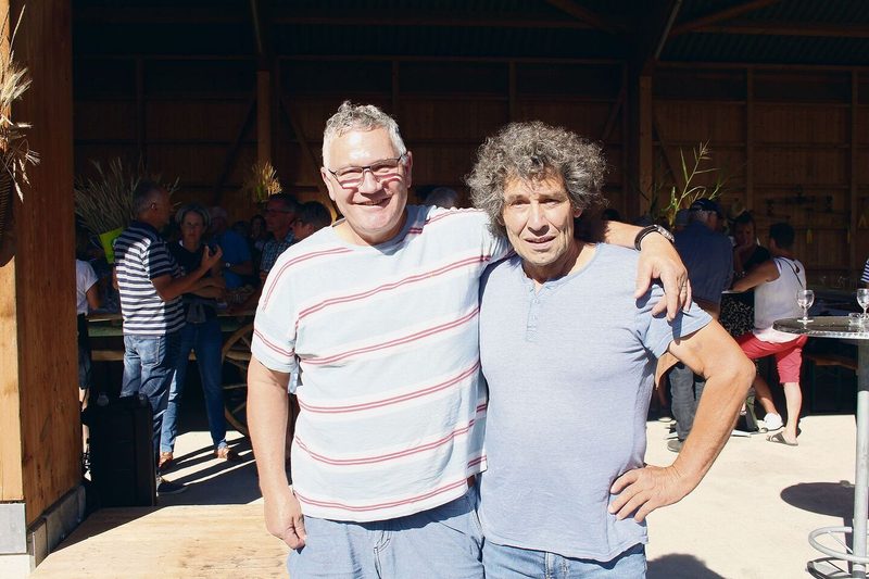 Sie präsidieren den Verein Bio Zürich und Schaffhausen: Ruedi Vögele aus Neunkirch und Heinz Höneisen aus Andelfingen.