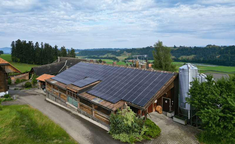 Wie Bauer Bärtschi die Sonne anzapft
