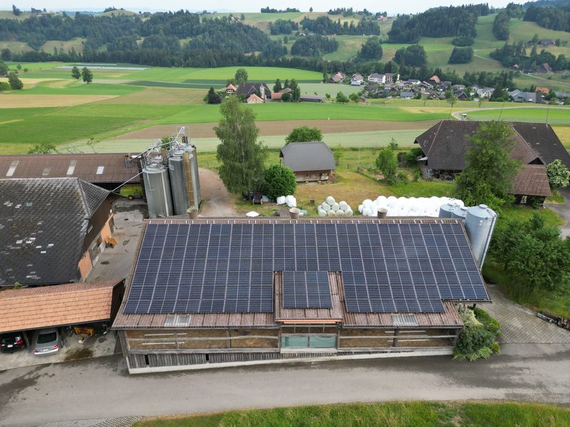 Wie Bauer Bärtschi die Sonne anzapft