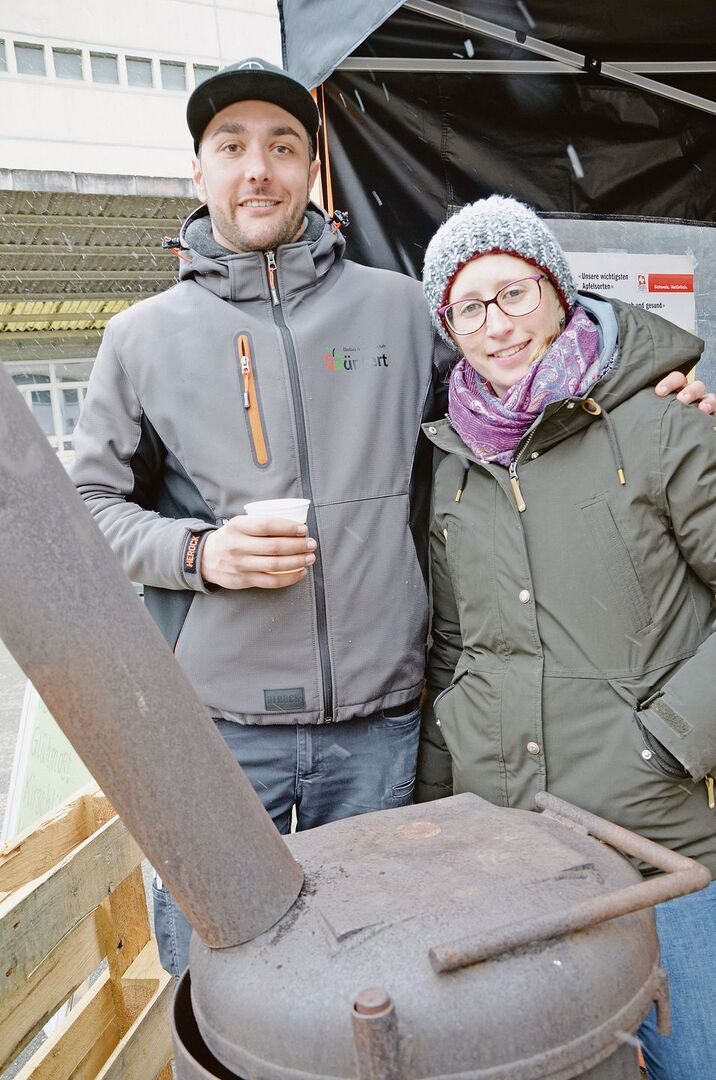 Hendrik Güntert und Jara Bareiss erlebten einen erfolgreichen und fröhlichen Tag.