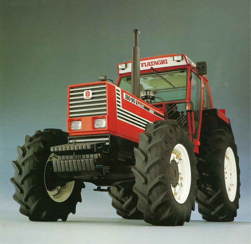 Fiatagri 160-90 & 180-90 DT: Die Grosstraktoren der Serie 90