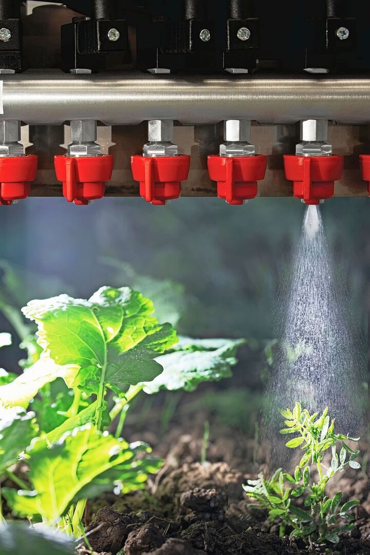 Gezielt spritzen statt flächig ausbringen – Bandspritzung und Spot-Spraying sparen Pflanzenschutzmittel.
