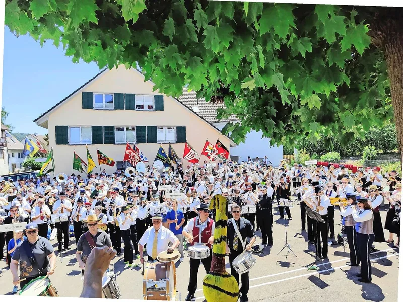 Ende Juni fand in Merishausen das Schaffhauser Kantonale Musikfest statt. Gabi Werner hat es mitorganisiert.