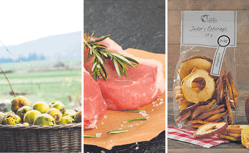 Hofprodukte zum Kaufen gluschtig fotografieren