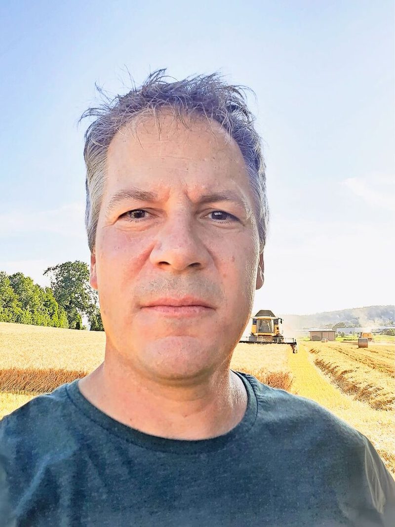 Marc Peter bewirtschaftet 42 ha offene Ackerfläche.