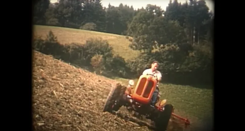 Mit dem Fiat 251 wurde das Heuen am Hang zum Kinderspiel