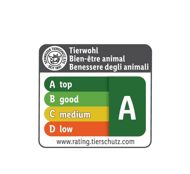 Tierwohl-Bewertung auf Fleischverpackungen bei Lidl