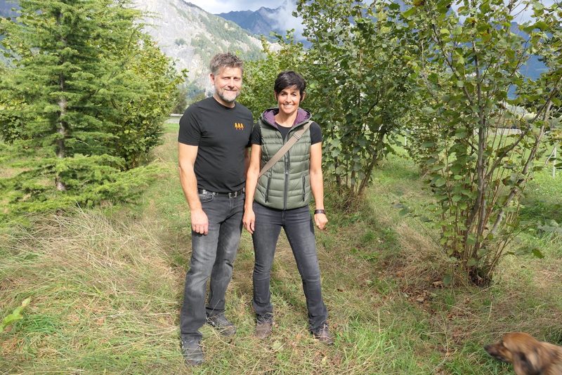 Mit den Hunden Indy und Tara auf Trüffelsuche