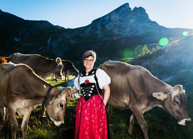 Mit dem Ehemann in der Küche: «Daran könnte man sich gewöhnen», meint die Landfrau