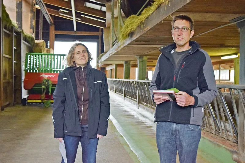 Brigitte und Michael Steiner-Fässler führen den Betrieb zu zweit, ohne zusätzliche Arbeitskräfte.