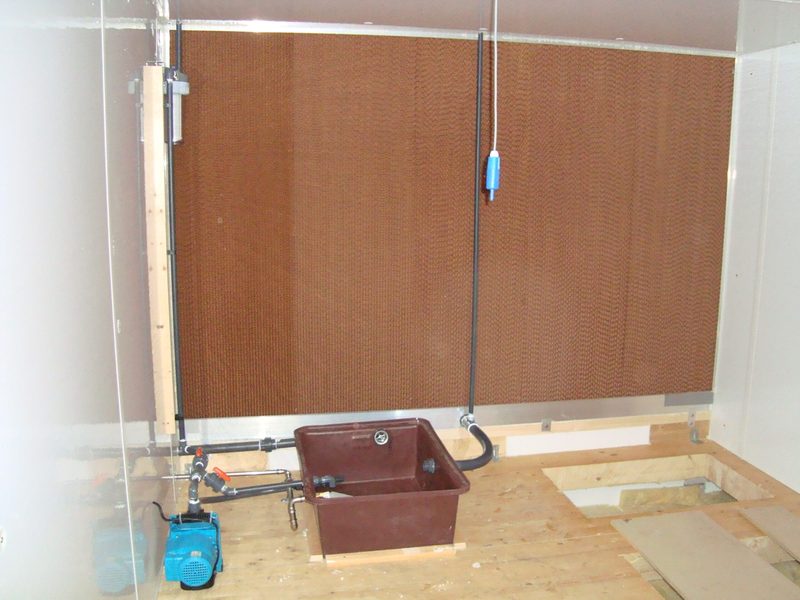 Eine kühle Brise im Stall hilft gegen die Hitze