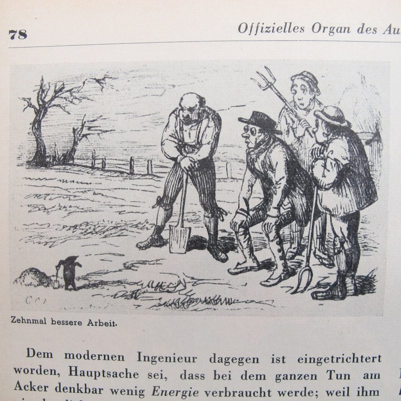 Der Maulwurf als Vorbild für Bodenfräsen