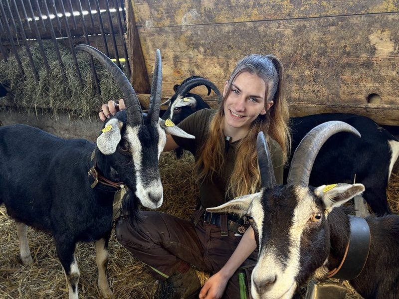 Marina Schlegel macht sich als Farmfluencerin für die Landwirtschaft stark