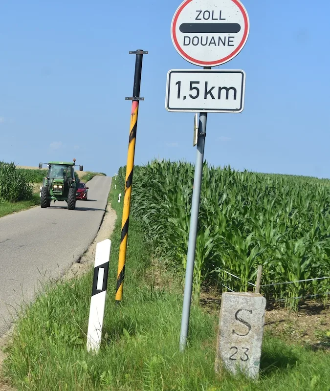 Der Landkonflikt ennet der Schaffhauser Grenze