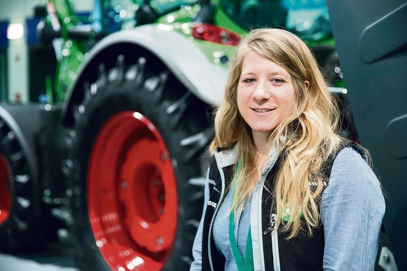 Christine Burren war schon als Agrarscout unterwegs.